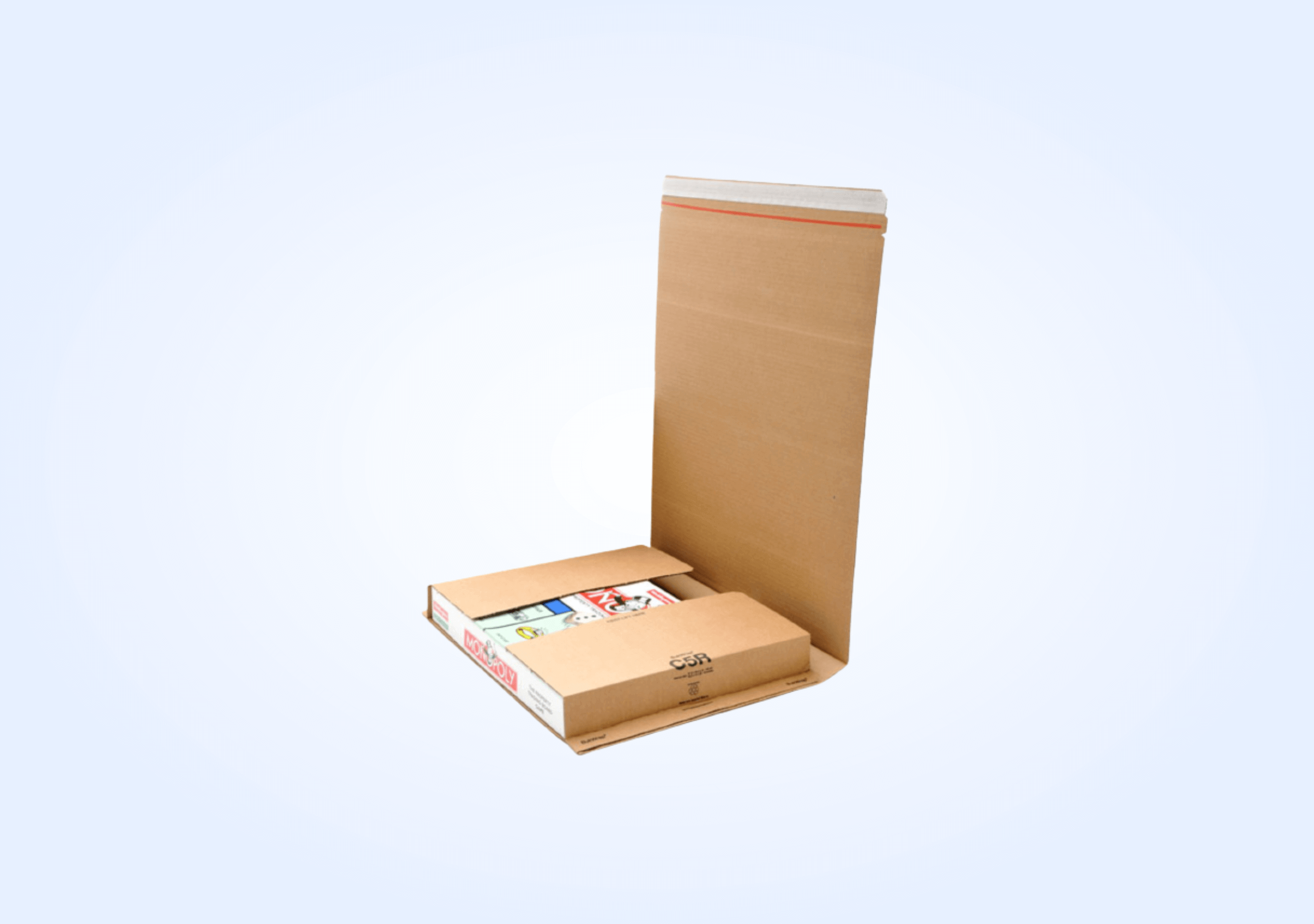 Custom Cardboard Book Boxes Silver Edge Packaging