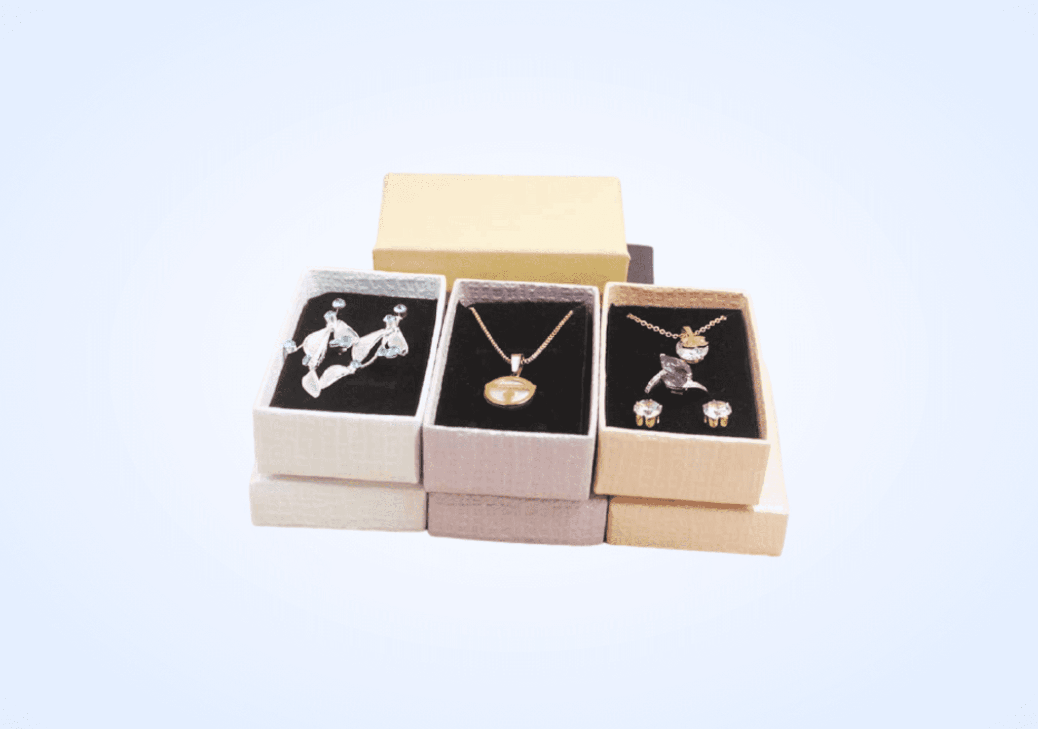 Custom Jewelry Boxes in Bulk - Silver Edge Packaging