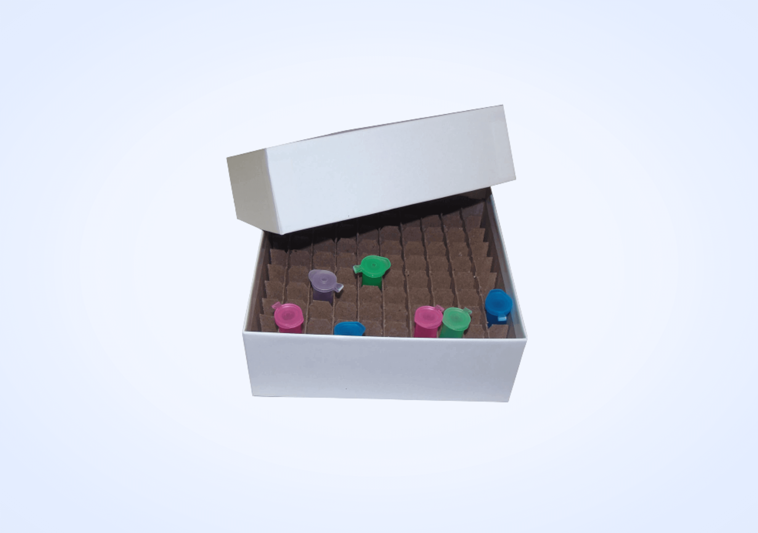 Custom storage boxes with inserts silver edge packaging