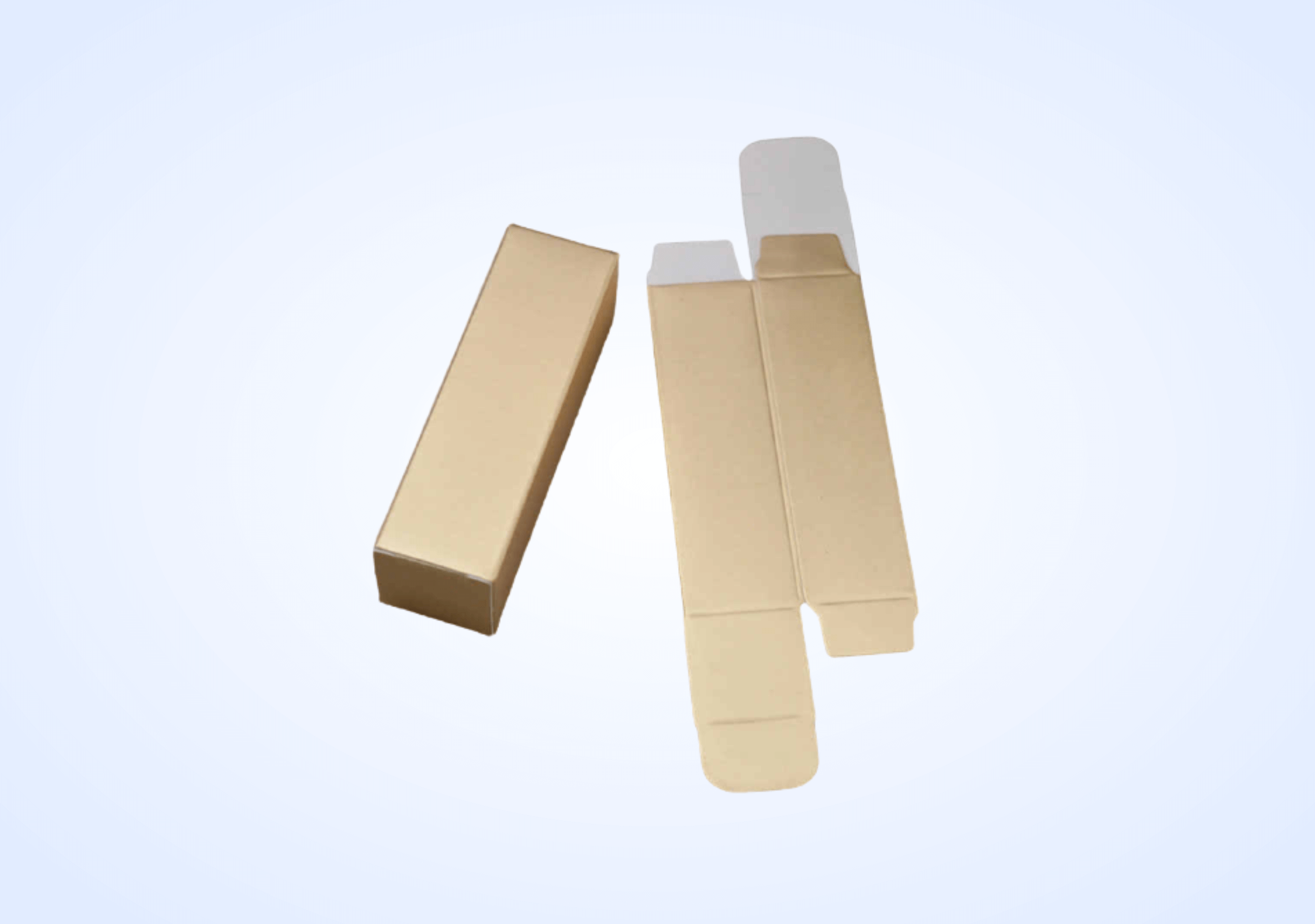 Custom Kraft Lipstick Boxes Silver Edge Packaging