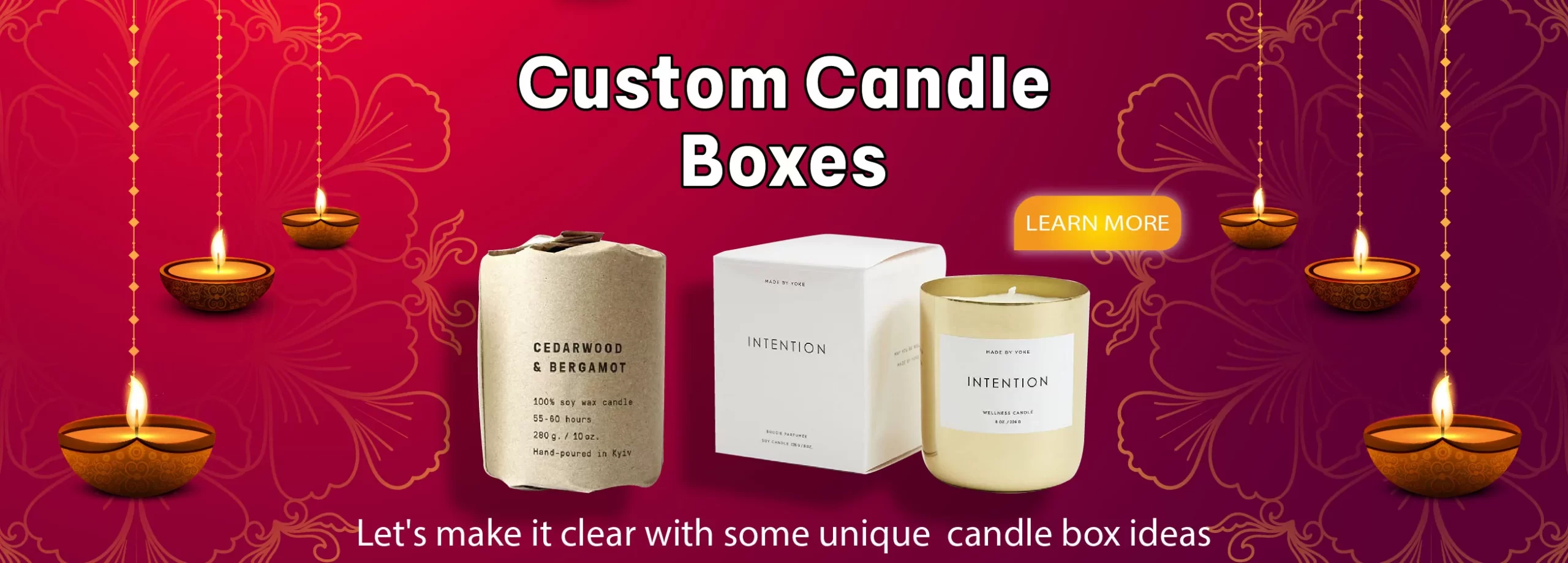 Custom Candle Packaging