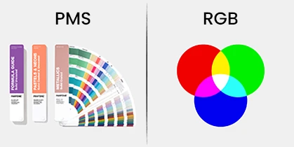 PMS vs RGB