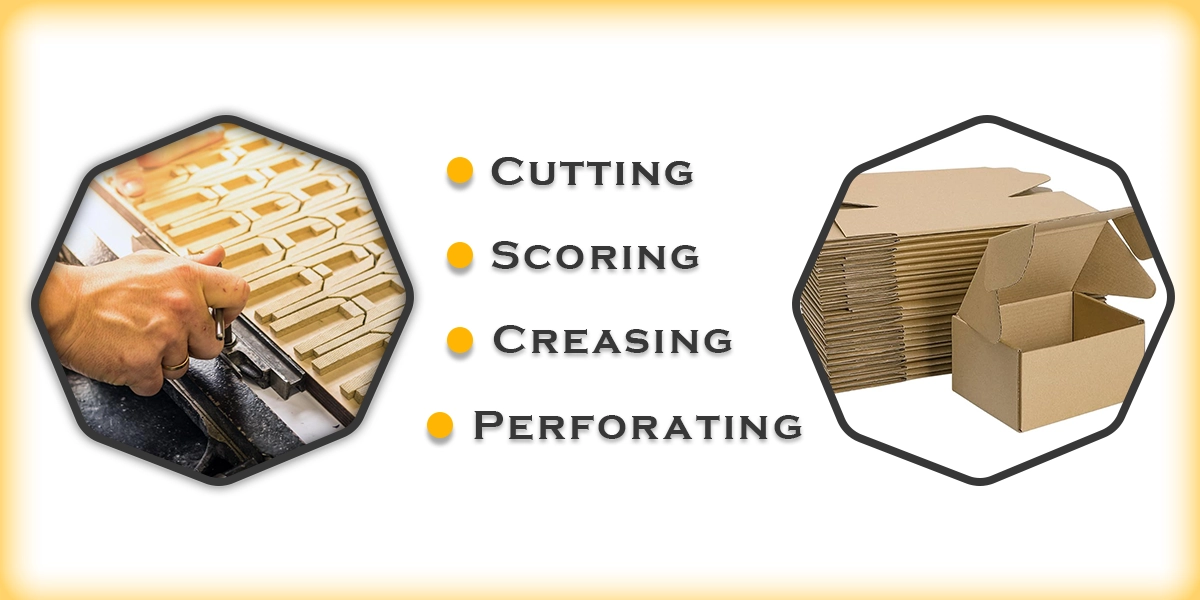 Various Functions Used While Die Cutting