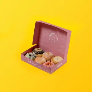 custom donuts box