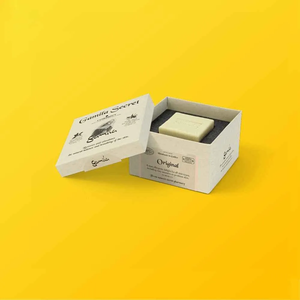 soap packaging box with lid​ and tray